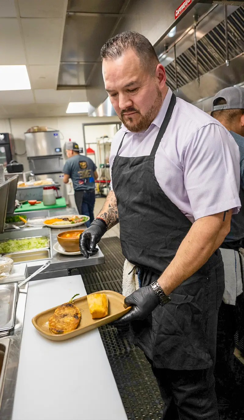 Chef Jaime Avila of Rio Viejo Cocina de Mexico