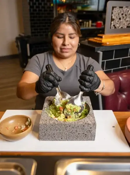 Fresh dishes at Rio Viejo