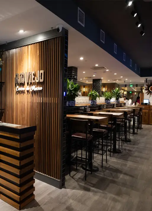 Rio Viejo restaurant interior seating area